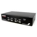 4 Port 1U Rack Mount USB KVM Switch with OSD