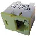 1-Port Mod Jack 110 8W8P UTP T568A/B Cat5E XP6 Cla