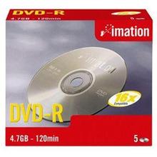 4.7GB DVD-R 16X 5 Pack
