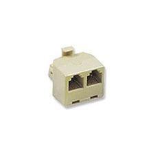 RJ45 8-PIN Modular T adapter