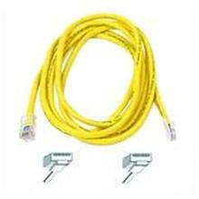 RJ45 CAT5e Patch Cable  Yellow  3 Feet