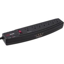 1250 Joules 15A RJ11 EMI/RFI Right-angle 7-Outlet 