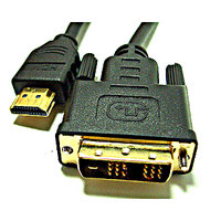 HDMI Male to DVI-D Cable