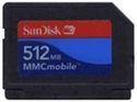 512MB RSMMCDV Reduced Size MultiMedia MMC Mobile 