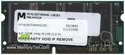 32MB 144p PC100 CL2 4c 4x16 SDRAM SODIMM, Micron,