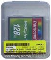 128MB 13p MMC MultiMedia Plus Card Clam bulk, Tra
