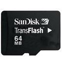 Sandisk 64MB SDSDQ-64 microSD Secure Digital Card