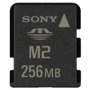 256MB Memory Stick Micro M2 with Duo adapter Reta