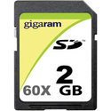 2GB 9p SD Secure Digital Card Ultra Class 4 15MB/
