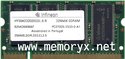 AGU 256MB 200p PC2700 CL2.5 8c DDR SODIMM T005, A