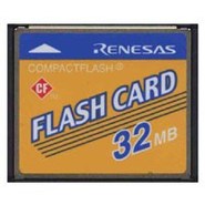32MB CompactFlash Card Bulk, Hitachi/Renesas, BPK