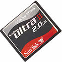 Sandisk 2GB Ultra II SDCFH-2048 CF Compact Flash 