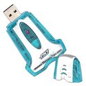 128MB USB 2.0 FlashDrive with card reader built i
