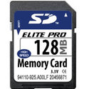 128MB 9p SD Secure Digital Card, MemoryTen, BXV