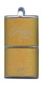 256MB USB 2.0 FlashDrive Gold Rectangular with ca