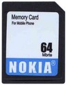 64MB 7p MMC MultiMedia Card Bulk, Nokia, BPW, MMC
