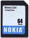 64MB 7p MMC MultiMedia Card Bulk, Nokia, BPW, AF6
