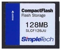 128MB 50p CompactFlash Card 39/48x Bulk, Simplete