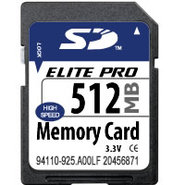 512MB SD Secure Digital Card Retail, Aeneon, BQN,
