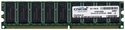 512MB 184p PC2700 CL2.5 9c 64x8 ECC DDR DIMM, Cru