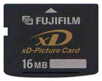 16MB 18p xD Picture Card Type S, Fuji, CVO, XD16M