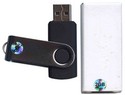 2GB USB 2.0 Pendrive 19/2 MBs 131x Swivel Silver/