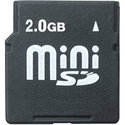 2GB miniSD Secure Digital Card (BRR)
