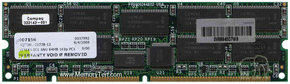 64MB 168p PC100 CL2 9c 8x8 Registered ECC SDRAM D