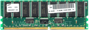 512MB 184p PC1600 CL2 18c 64x4 DDR200 1Rx4 ECC RD