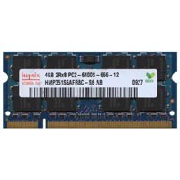 4GB 200p PC2-6400 CL6 16c 256x8 DDR2-800 2Rx8 1.8
