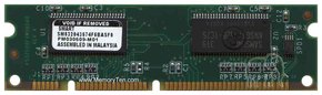 16MB 100p PC100 CL2 2c 4x16 SDRAM SODIMM MEM800-1