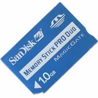 1GB Memory Stick Pro Duo 66x to 100x W/ Adapter C