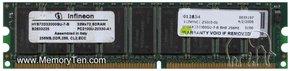 256MB 184p PC2100 CL2 8c 32x8 DDR DIMM-RFB Italy,