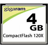 4GB 50p CF CompactFlash Card 140x, BRI