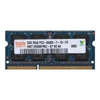 2GB 204p PC3-8500 CL7 16c 128x8 DDR3-1066 2Rx8 1.