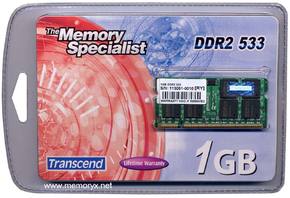 ACC 1GB 200p PC2-4200 CL4 16c/8c 64x8 DDR2-533 SO