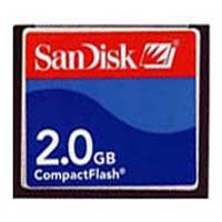 2GB 50p CF CompactFlash Card 13/5MBs 85x Red and 