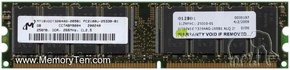 256MB 184p PC2100 CL2.5 16c 16x8 DDR DIMM-RFB G.B