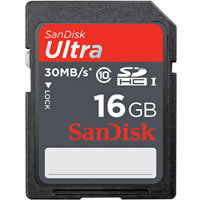 16GB 9p SDHC Class 10 Ultra Secure High Capacity 
