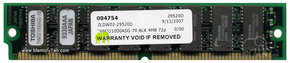 4MB 72p 70ns 8c 1x4 FPM SIMM, Toshiba, ALX, THM32