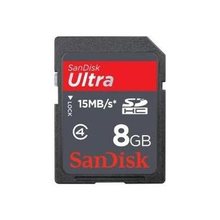 8GB 9p SDHC Secure Digital Ultra Class 4 15MB/s C