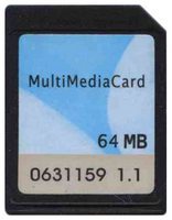 64MB 13P MMC MultiMedia Plus Card Bulk, Nokia, BY