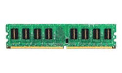 1GB 240p PC2-3200 CL3 16c 64x8 DDR2-400 DIMM T007