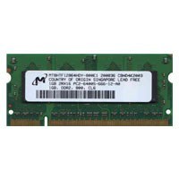1GB 200p PC2-6400 CL6 8c 64x16 DDR2-800 2Rx16 1.8