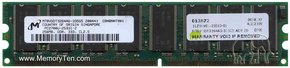 256MB 184p PC2700 CL2.5 8c 32x8 DDR DIMM T001-RFB