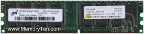 256MB 184p PC2100 CL2.5 8c 32x8 DDR DIMM RFB, Mic