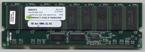 1GB 168p PC100 CL2 36c 64x4 Registered ECC SDRAM 