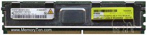 8GB 240p PC2-5300 CL5 18c 2x512x4 DDR2-667 2Rx4 1