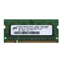 1GB 200p PC2-5300 CL5 8c 64x16 DDR2-667 2Rx16 1.8