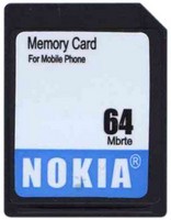 64MB 7p MMC MultiMedia Card Bulk, Nokia, BPW, AF6